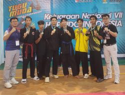 Hapkido Sulut Menggebrak Arena Kejurnas Hari Pertama, Raih Emas Perak dan Perunggu