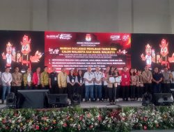 3 Paslon Sepakat Kampanye Damai, Bawaslu Tomohon Apresiasi