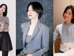 Inspirasi 4 Gaya Rambut Pendek Song Hye Kyo, Fresh dan Elegan