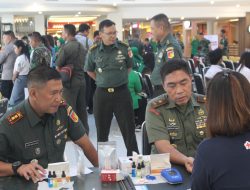 Kodim 1309/Manado Selenggarakan Kegiatan Donor Darah Dalam Rangka HUT Persit KCK Ke-79