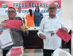 Akibat Belanja Fiktif Ratusan Juta Mantan Pj Kapitalaung Binebas ‘Menginap’ di Sel Tahanan Polres Sangihe