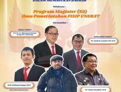 Fisip Unsrat Siapkan Seminar Nasional Sekaligus Launching Prodi Magister Ilmu Pemerintahan
