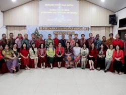K3 Mapalus TNI AU Rayakan Natal dan Kunci Taon 2024