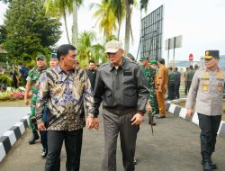 Menhan Sjafrie Sjamsoeddin Kunjungi Sulut, Perkuat Koordinasi Pemerintah Pusat dan Daerah