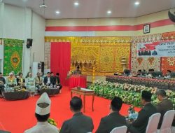 DPRD Kotamobagu Gelar Paripurna Penetapan Walikota dan Wakil Walikota Periode 2025-2030