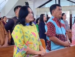Beribadah, Gubernur dan Isteri Nikmati Berkati Rohani di GMIM Petra Sartum