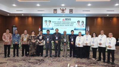 Ramoy Luntungan Komut BSG, Max Kembuan Tetap Komisaris