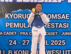 Jasmine De Queensha Sabet Juara 1 Spartan Taekwondo Championship 2025
