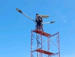 Jalan Soekarno Minahasa Utara Gelap Gulita, Ratusan Meter Kabel Penerangan Hilang Dicuri