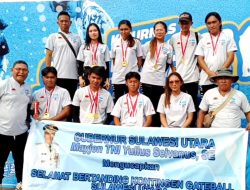 Tim Gateball Sulut Juara Umum II di Kejurnas Bogor