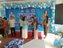 Langkah Awal Menuju Impian, SMKN 1 Tombariri Gelar Ibadah Syukur Kelulusan Siswa Kelas XII