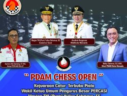 Catur Sulut Semakin Bergelora, PDAM Kota Manado Siapkan Panggung Juara
