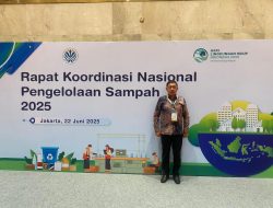 Rakornas Pengelolaan Sampah Dihadiri Wabup Fredy Tuda di International Convention Center (JICC) Jakarta