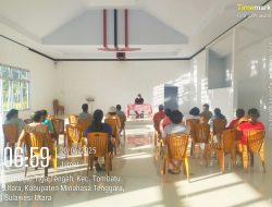 Optimalkan Kinerja, Pemdes Tombatu Tiga Tengah Laksanakan Rapat Kerja