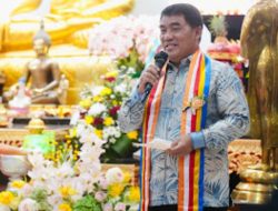 Purna Pugar Vihara Dhammadipa Manado Diresmikan, Gubenur Yulius Hadir di Tengah Umat Beragama