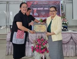 Laksanakan Pembinaan Warga Gereja, Ketua BPS KGPM Credo Molompar Pnt Dianne Kawulusan Ucapkan Terima Kasih