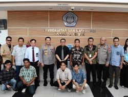 Unsrat dan Polda Sulut Perkuat Sinergi, Kapolda Kunjungi Sejumlah Fakultas