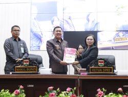 Wabup Fredy Tuda Ikuti Paripurna Ranperda Pertangungjawaban Pelaksanaan APBD TA 2024