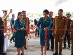 Bupati Ronald Kandoli dan Wakil Bupati Fredy Tuda Hadiri Peresmian Gedung Serbaguna Kecamatan Touluaan Selatan