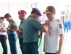 Bupati Minahasa Utara Terima Brevet Kehormatan dari TNI AL