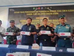 Bea Cukai Gagalkan Impor Rokok Vietnam BROS PREMIUM, Diduga Langgar Hak Kekayaan Intelektual di Tahuna