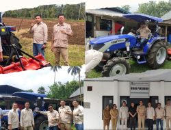 DPW TMI Sulut Bantu Bibit dan Tractor kepada Kelompok Tani di Boltim dan Mitra