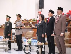 Walikota Hadiri Rapat Paripurna Pidato Kenegaraan Presiden Prabowo Subianto