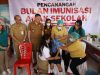 Bupati Ronald Kandoli Pantau Langsung Launching Bulan Imunisasi Anak Sekolah