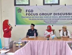 Kementerian Agama Kota Manado Gelar FGD, Hj Rogaya Udin: Bangun Deteksi Dini Semua Konflik