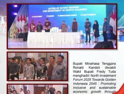 Wabup Fredy Tuda Hadiri North Investment Forum 2025