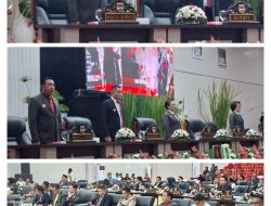 Bupati dan Wabup Mitra Dengarkan Pidato Kenegaraan Presiden RI pada Rapat Paripurna DPRD