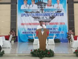 Gubernur Sulut Buka Open Tournament Catur 2025, Tegaskan Komitmen Pembinaan Atlet Menuju PON