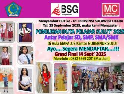 MC Action Siapkan Pemilihan Duta Pelajar Sulut 2025