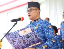 Sekda Minahasa Tenggara David Lalandos Jadi Pembina Apel Korpri