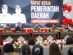 Bupati Ronald Kandoli Bahas Program Pembangunan, Minta Jajaran Tingkatkan Pelayanan Publik