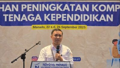 BGTK Sulawesi Utara Gelar Pelatihan Kompetensi Tendik, Dukung Transformasi Kepemimpinan Sekolah