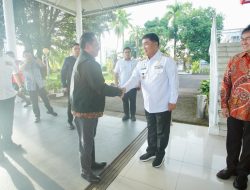 Andrei Angouw Dampingi Gubernur Sulut YSK, Sambut Mendagri Tito Karnavian