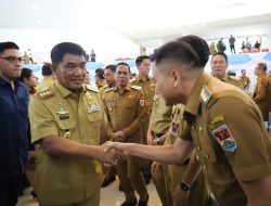 Bupati Ronald Kandoli Ikut Rakor Bersama Gubernur Sulut