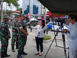 Peringati HUT TNI ke 80, Kodim 1309/Manado Tanam Mangrove dan Gelar Bazar Murah