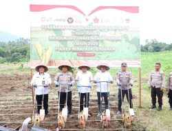 Polres dan Pemkab Mitra Dukung Swasembada Pangan 2025