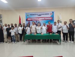 Iddo Posangi Terpilih Aklamasi Ketua PSAWI Kota Manado