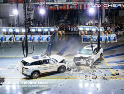 Chery TIGGO 9 Taklukkan Uji Tabrak dengan 15° Small-Overlap