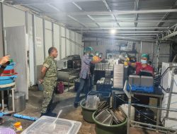 Kabacadnas Letjen TNI Gabriel Lema Kunjungi SPPG di Paniki Bawah Kota Manado