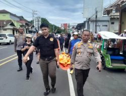 Polres Mitra Evakuasi Mayat yang Ditemukan di Sungai Palaus Tosuraya Selatan