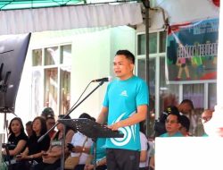 Bupati Ronald Kandoli Pimpin Apel Hari Kesehatan Nasional
