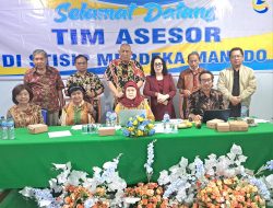 Diketuai Profesor Nunung, Team Asesor dan Monev Lamspak Sambangi STISIP Merdeka Manado