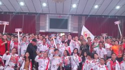 Ichad, Reza dan Rio, Target 140 Emas, Lepas Kontingen Manado