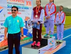 Atletik Manado Kuasai Nomor Lintasan dan Lapangan PORPROV XII Sulut