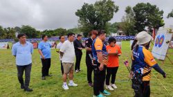 Gubernur YSK Kunjungi Arena Laga PORPROV XII Sulut