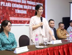 Stefa Kandoli Antou Buka Kegiatan Fasilitasi Promosi dan Pemasaran Hasil Produk Ekonomi Kreatif Mitra Dekranasda